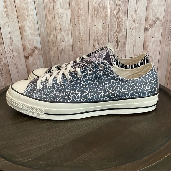 Converse‎ CTAS 70 Ox Black Egret Suede Canvas Low Sneakers Size 12 Men - Picture 4 of 10